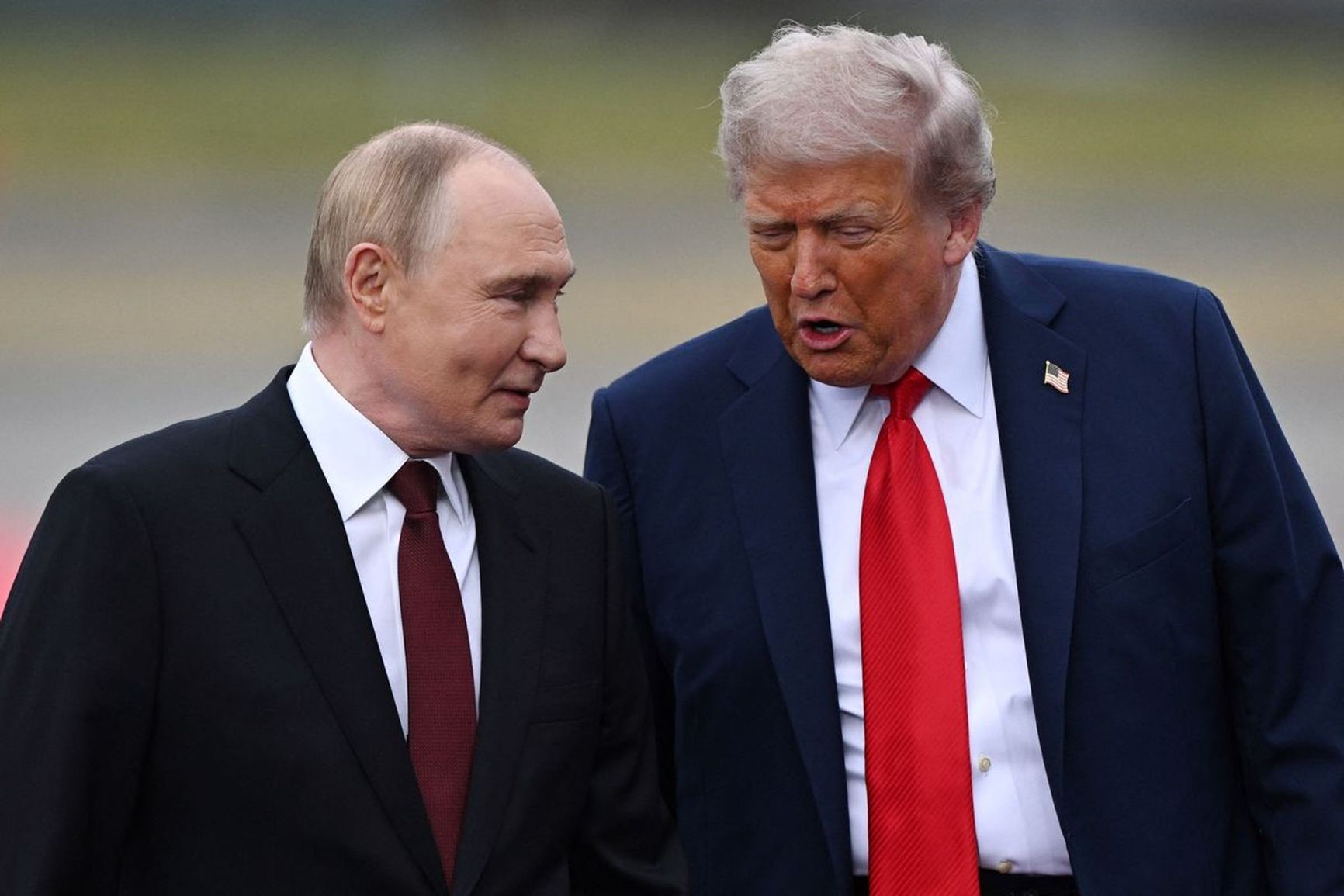 In Alaska, Trump broke protocol by personally greeting Putin and taking him to the meeting venue in his own car
