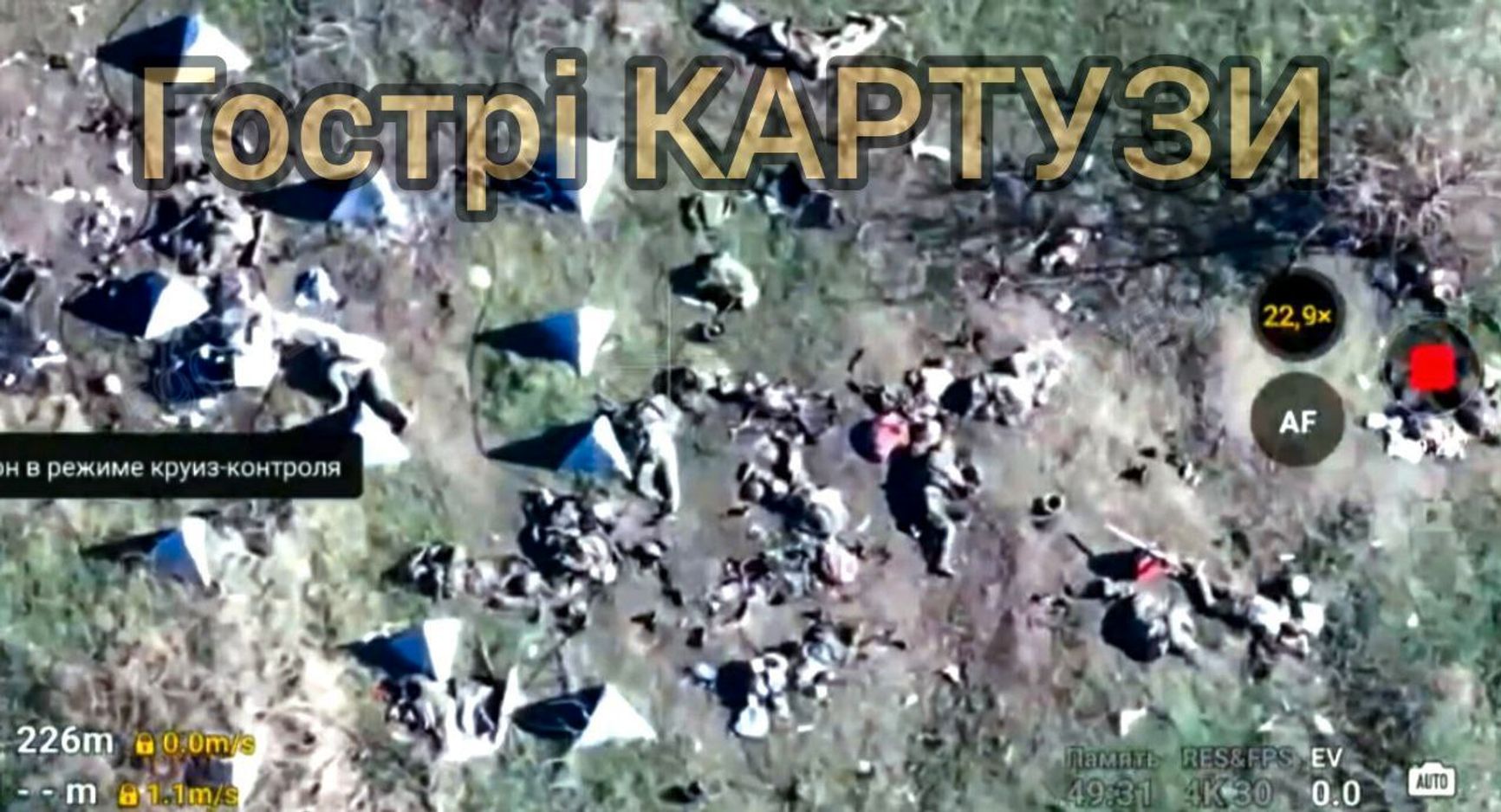 Тела российских военных в районе Родинского на покровском направлении