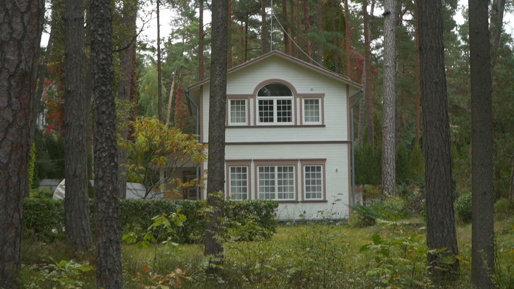 Natalya Timakova's house in Jūrmala, registered in the name of her husband Alexander Budberg.