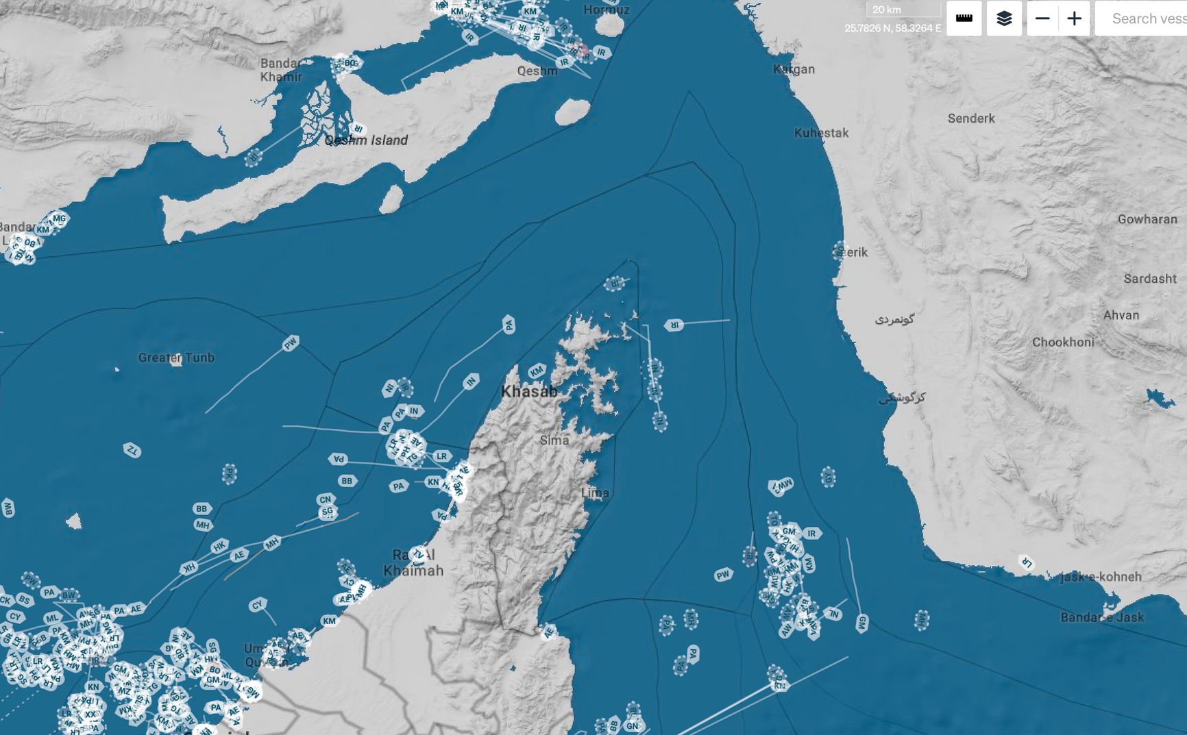 Ормузский пролив, 17 марта 2026