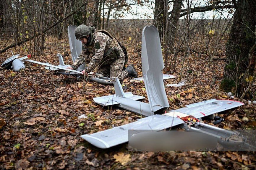 Российский дрон самолетного типа «Молния»