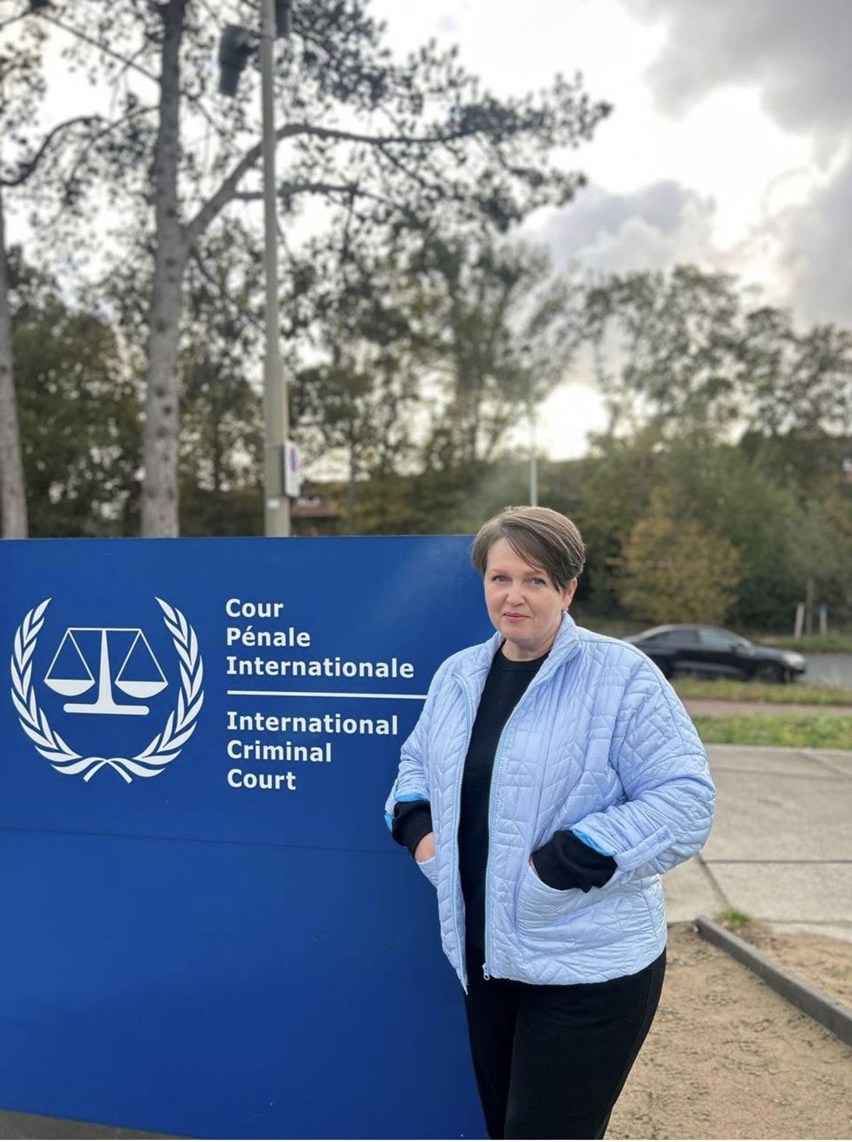 Olena Yahupova in The Hague