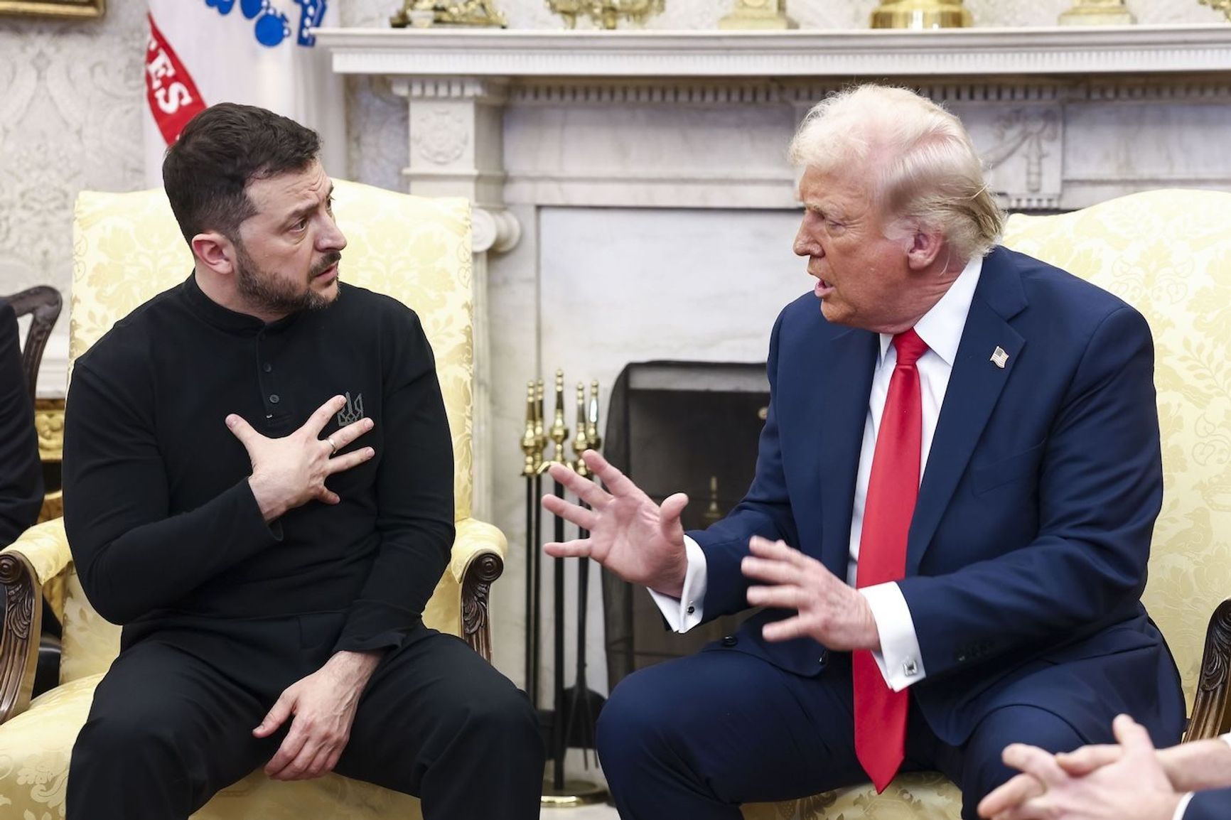 Donald Trump's controversial meeting with Volodymyr Zelensky at the White House