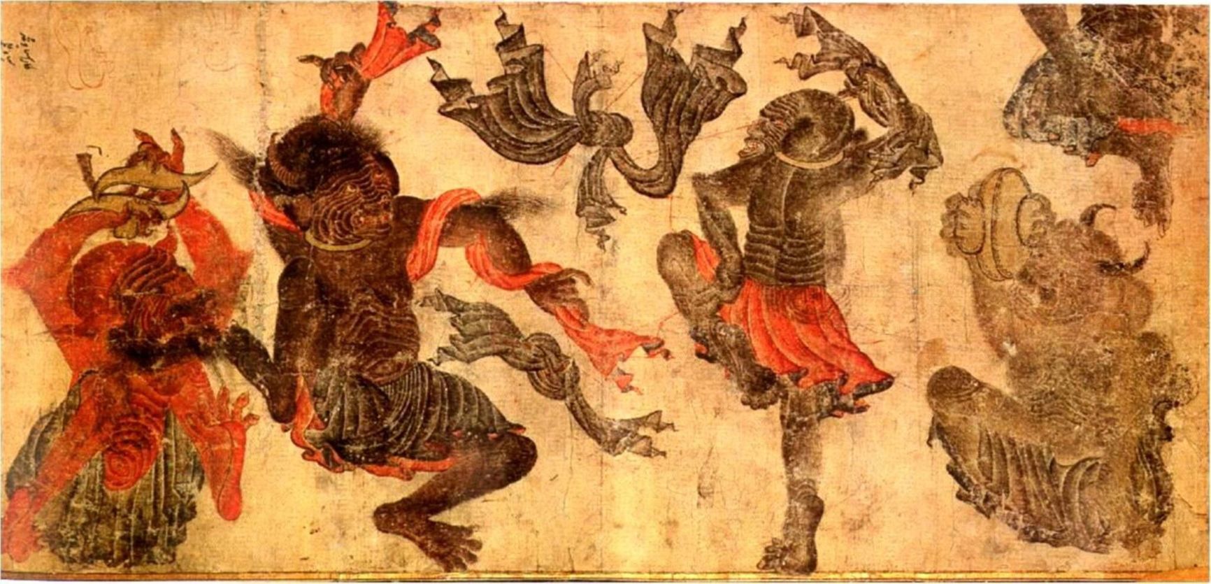 Muhammad Siyah Qalam. The Dance of Demons. 15th century